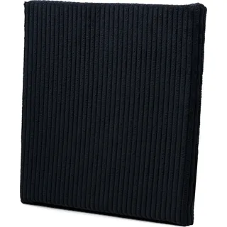 GÖZZE Sitzkissen ANAFI schwarz LBH 40x40x3 cm schwarz Bodenkissen Sitzsack - Schwarz