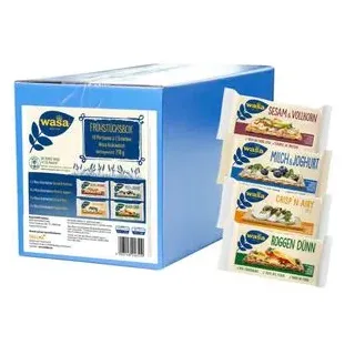 wasa® Frühstücksbox Knäckebrot 40 x 2 St.