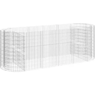 vidaXL Gabionen-Hochbeet 300 × 100 × 100 cm