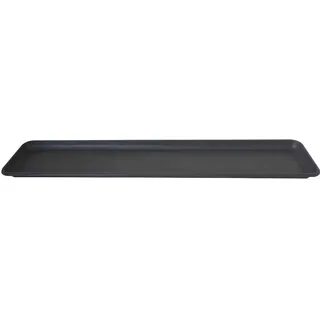 1x Untersetzer 97x20,5x3,5cm anthrazit zu Bewässerungskasten 100x21,6cm Pflanze