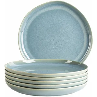 Mäser Tellerset Cordelia 6-teilig Grün