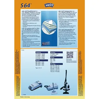 Swirl S 64 MicroPor 4 St.