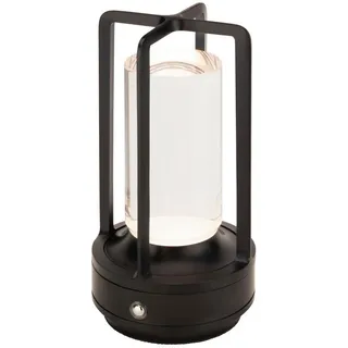 Novel Akku-Tischleuchte , Schwarz , Metall, Kunststoff , Uni , 90 mm , rund , 18 cm , RoHS, Ce , Farbtemperaturwechsler, einfach zu transportieren, transportabel , Lampen & Leuchten, Innenbeleuchtung, Tischlampen, Akku-Tischlampen