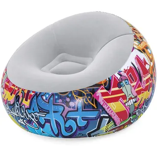 BESTWAY Aufblasbarer Sessel Graffiti