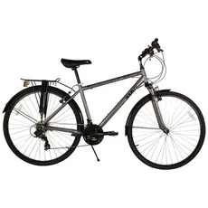 Bounty Country Hybrid Bike - Leichter Alu-Rahmen, 18-Gang-Shimano-Schaltung, Zoom-Federgabel - perfekt für Radsportbegeisterte