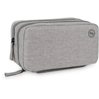 ELITE BAGS - DIABETIC'S XL Diabetiker-Tasche | grau-bitone | geräumig | thermoisoliert, mit Handschlaufe