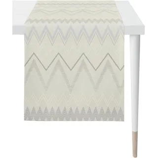 APELT "Indira, LOFT STYLE, Jacquard", natur, grau, silberfarben, naturweiß),