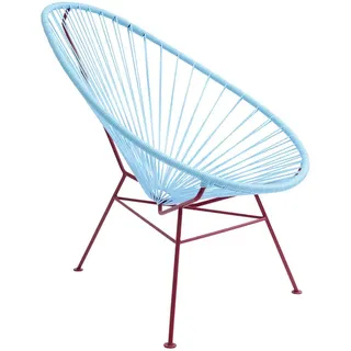 Stuhl Acapulco Chair Acapulco Design blau, 70x92x95 cm