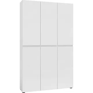 INOSIGN Mister 120 x 200 x 34 cm weiß / weiß hochglänzend