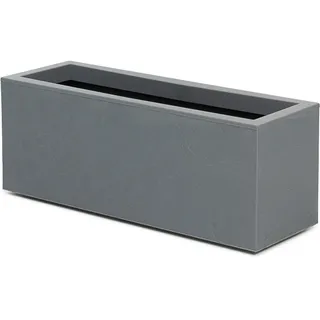 XXXL BLUMENKASTEN Grau - 60x23x20 cm