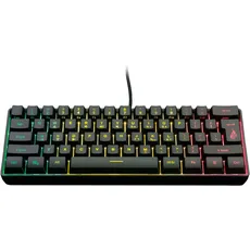 Bild KingPin X1 Kabelgebunden, USB Gaming-Tastatur US-Englisch, QWERTY Windows® Schwarz