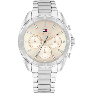Tommy Hilfiger Melli 36 Mm Damenuhr - Silver / Beige / Mineral - One Size