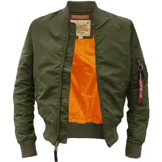 Alpha Industries MA-1 TT Light dunkelgrün L