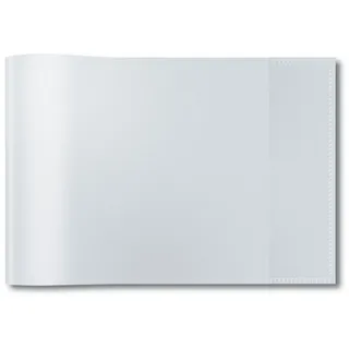 Herma Heftumschlag quer transparent DIN A5 quer