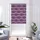 Doppelrollo Welle 85 x 200 cm bordeaux