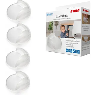 Reer Eckenschutz TPE, PVC-frei, 4 Stück, Transparent