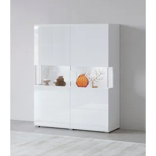OTTO home Highboard Toledo 121,5 x 152,5 cm Weiß