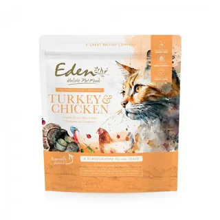 Eden Puten-und Hühnerkatzenfutter 1.5 Kg - Brown - One Size