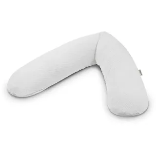 Theraline Stillkissen , Hellgrau , Textil , 42 l , Füllung: Polystyrol , 190 cm , Oeko-Tex® Standard 100 , Bezug abnehmbar, Bezug waschbar, schadstoffgeprüft, mit Reißverschluss , Füttern, Stillen, Stillkissen