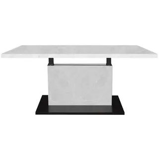 Mäusbacher Lift Couchtisch Schwarz Metall 120 x 47 x 70 cm