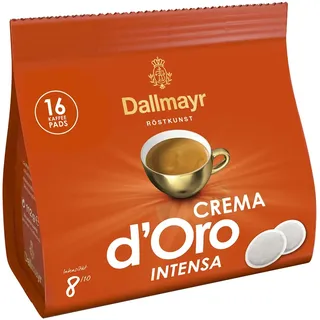 Dallmayr Crema d'Oro Intensa Kaffeepads 16 St.