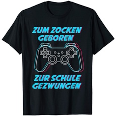 Gamer Videospiele Konsole PS5 Gaming Geburtstag Zocken T-Shirt