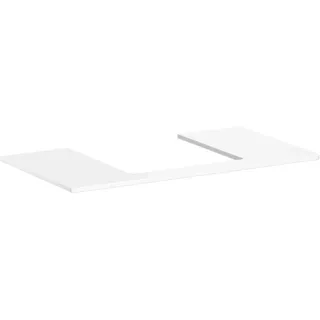 Hansgrohe Xelu Q Konsolentisch 980x550x0 Weiß Hochglanz