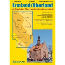 Landkarte Ermland/Oberland