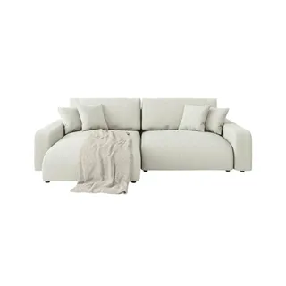 s-style möbel S-STYLE Ecksofa Emma - beige ¦ Maße (cm): B: 234 H: 78