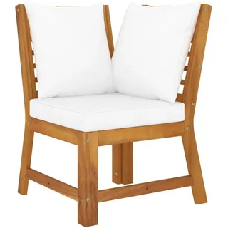vidaXL Gartenbank 114,5 x 61 x 81 cm Braun