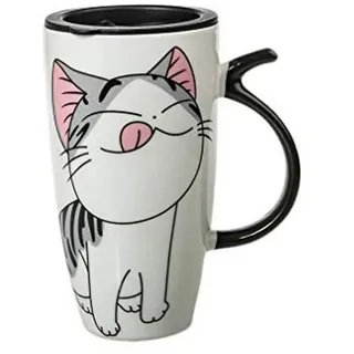 Lachineuse Lucky Cat Kaffeetasse 0,6 l Weiß