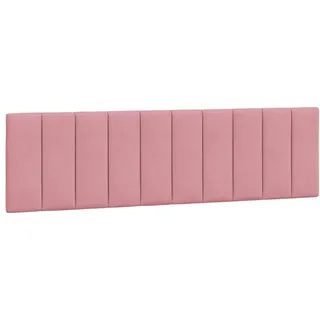 vidaXL Kopfteil-Kissen "Hanko" Rosa 180 cm Samt - Rosa