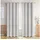 mit Ösen mit mit Ösen 160x132 cm-Curtain Moonlight Grey
