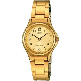 Damen Uhr Casio LTP-1130N-9B - Gold
