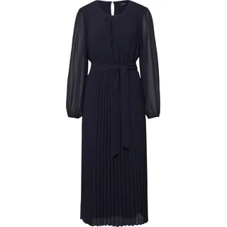 s.Oliver Midi-Chiffonkleid Blau 38