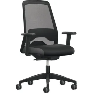 Interstuhl ergonomischer Bürostuhl Every EV25R 2D Armlehnen, bis 120kg, schwarz