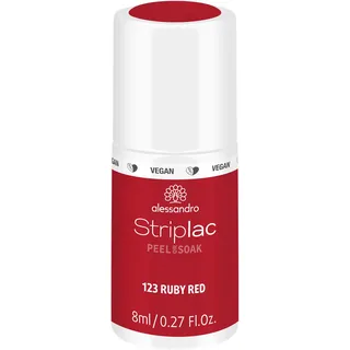 Striplac Peel or Soak 123 ruby red 8 ml