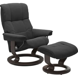 Stressless® Relaxsessel »Mayfair«, mit Classic Base, Größe S, M & L, Gestell Wenge, grau