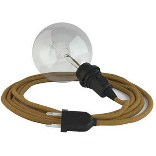 Creative Cables Rc31 3 M Hängeleuchte Für Lampenschirm - Golden Honey / Black - One Size
