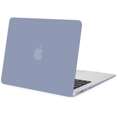 MOSISO Hülle Kompatibel mit MacBook Air 13 Zoll (Modelle: A1466/A1369, Ältere Version 2010-2017 Freigabe), Schützende Plastik Hartschale Schutzhülle Case, Lavendel Grau
