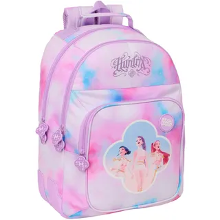 Safta K-Pop Demon Hunters - Schulrucksack für Kinder, ideal für Kinder verschiedener Altersgruppen, bequem und vielseitig, Widerstandsfähigkeit, 32 x 15 x 42 cm