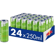 Red Bull Energy Drink Summer Edition 2024 Curuba-Holunderblüte - 24er Palette Dosen Getränke, EINWEG (24 x 250 ml)