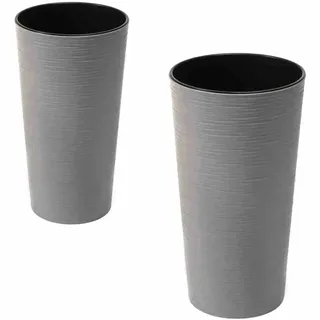 Siena Garden Eco Locon Ø 30 x 57 cm Grau