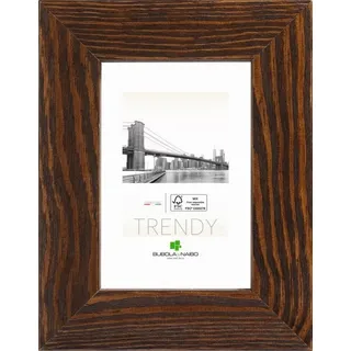 Bilderrahmen , Taupe , Holz , rechteckig , 30x45 cm , Bilder & Rahmen, Bilderrahmen, Bilderrahmen & Fotorahmen