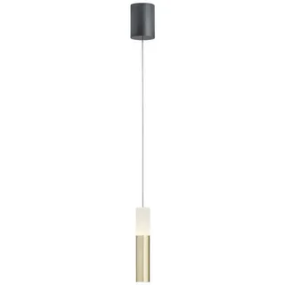 Helestra Led-Pendelleuchte , Schwarz, Goldfarben , Metall, Glas , F , 4.5 cm , Lampen & Leuchten, Innenbeleuchtung, Hängeleuchten, Pendelleuchten
