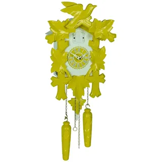 Trenkle - 350-20_QM_gelb-weiss - Kuckucksuhr - Quarz - Kuckulino Color Edition