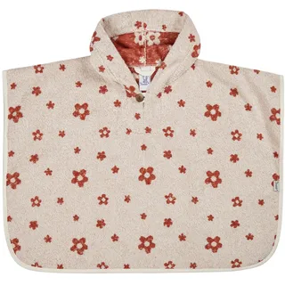 Sterntaler Sterntaler® »Badeponcho BAUERNHOF Blumen«, beige