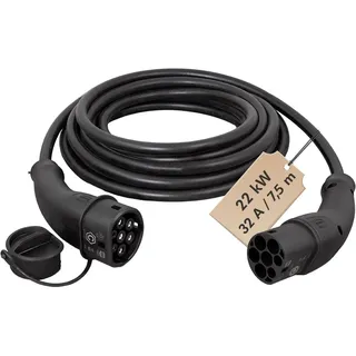 Harting E-Auto-Ladekabel Typ 2 22 kW 7,5 m
