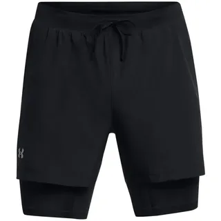 Under Armour Launch 5 2-in-1 Laufshorts Herren Shorts schwarz