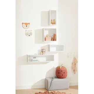 Paidi Wandbox Breit Wandregal 70 x 18,7 x 18,5 cm Weiß